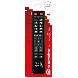 Télécommande Tv Universelle À Grande Touch Jusqu'À 2 Appareil