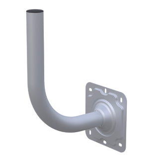 Fixation Murale Diam 50 127X350 Galva