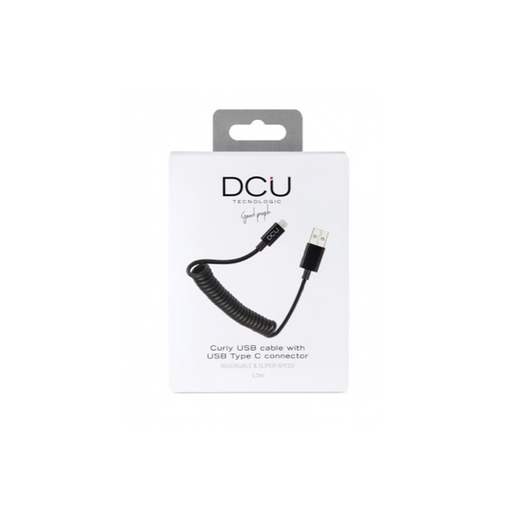 Câble Usb Type C Spiral Noir 15M