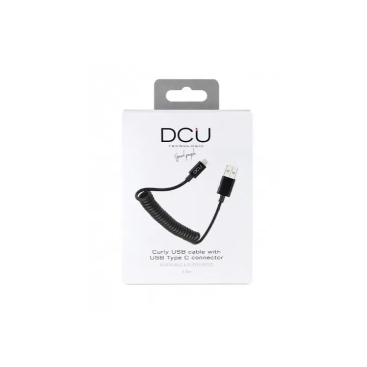 Câble Usb Type C Spiral Noir 15M