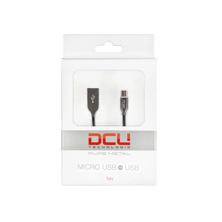 Câble Micro Usb-Usb Pure Métal 1M