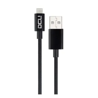 Câble Soft Noir Usb vers Usb C – 1m