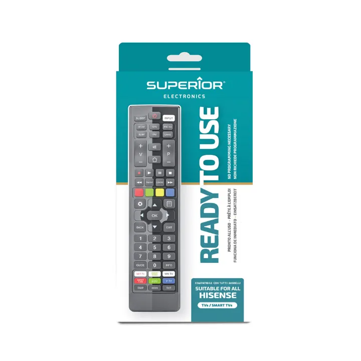 Télécommande de remplacement pour TV HISENSE®