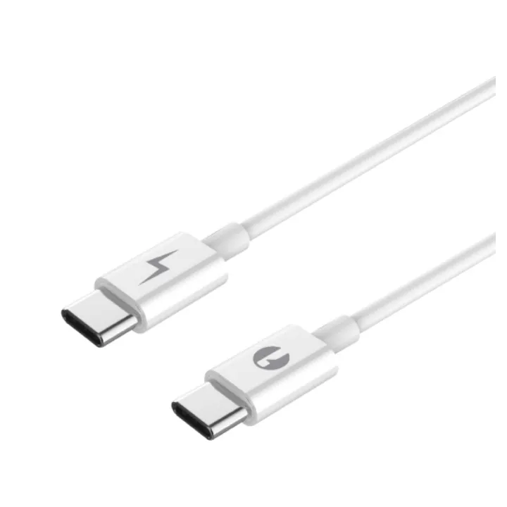 Câble UsbC à UsbC – Blanc – 2m