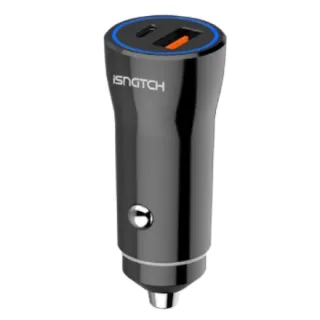 Prise allume cigare Noire – Usb et UsbC – 36W