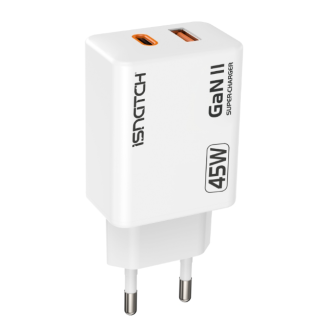 Chargeur USB-C + USB 3.0 GaN 45W
