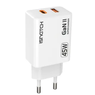 Chargeur USB-C + USB 3.0 GaN 45W