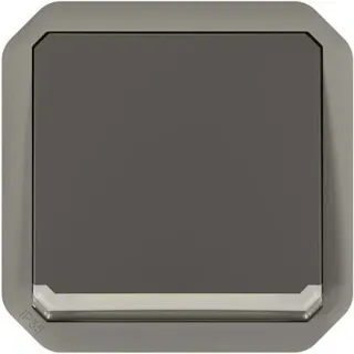 Interrupteur Bipolaire Plexo Composable Anthracite