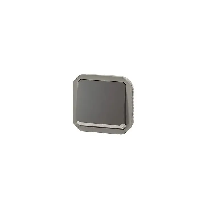 Interrupteur Bipolaire Plexo Composable Anthracite