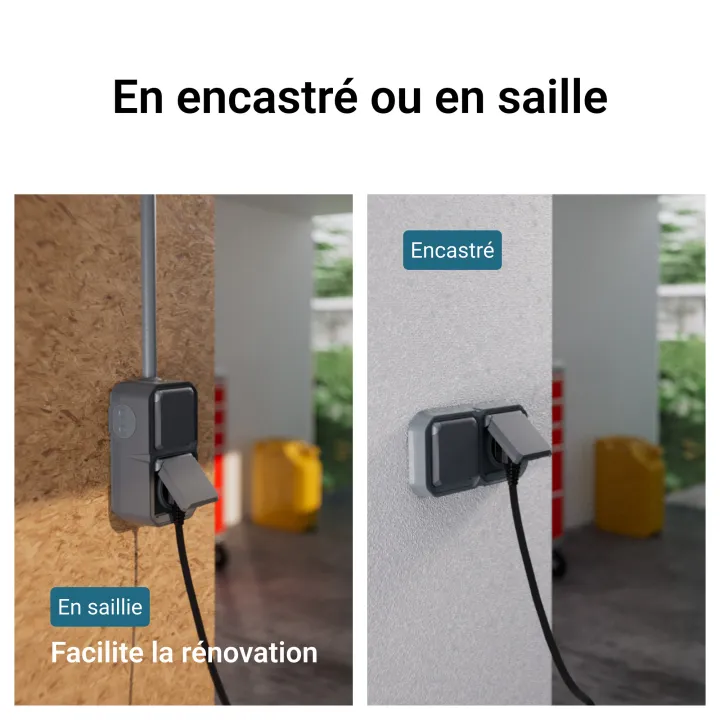 Interrupteur Bipolaire Plexo Composable Anthracite