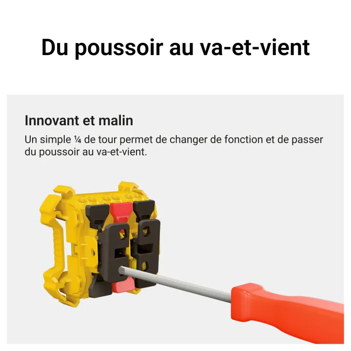 Interrupteur Bipolaire Plexo Composable Anthracite