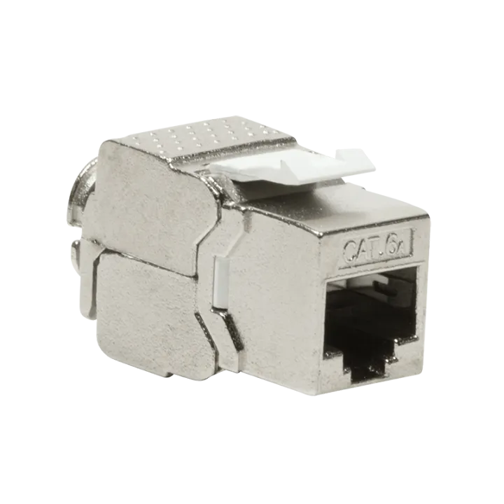 Noyau Rj45 Cat6A Totalement Blindé San Outil Keystone Slim