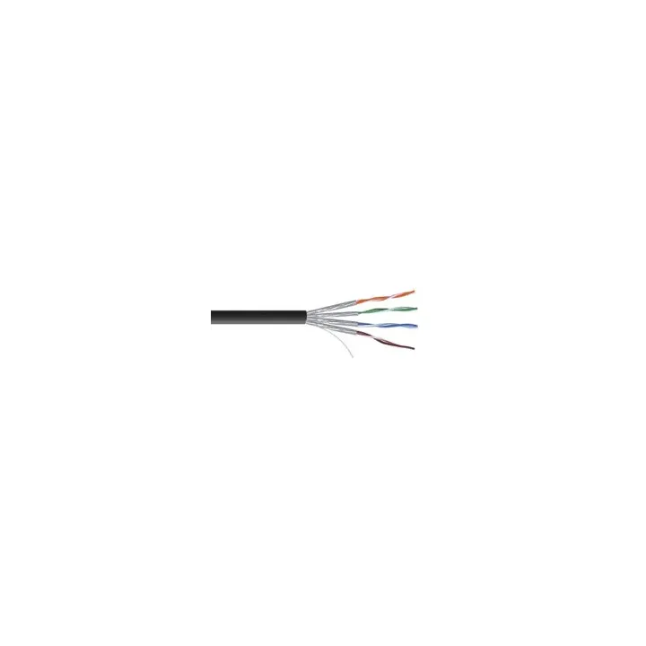 Câble Cat6A F/Ftp Lszh 1X4 Paire Couronne De 100M Rigide