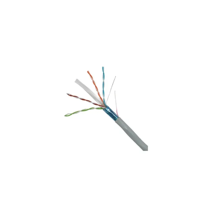 Câble Cat6 F/Utp Lszh 1X4 Paire Couronne De 100M Monobrin