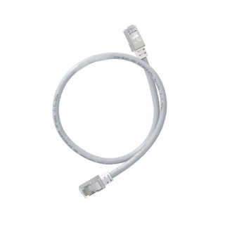 Cordon Cat6A S/Ftp Blanc 0,50M 500Mhz Lszh