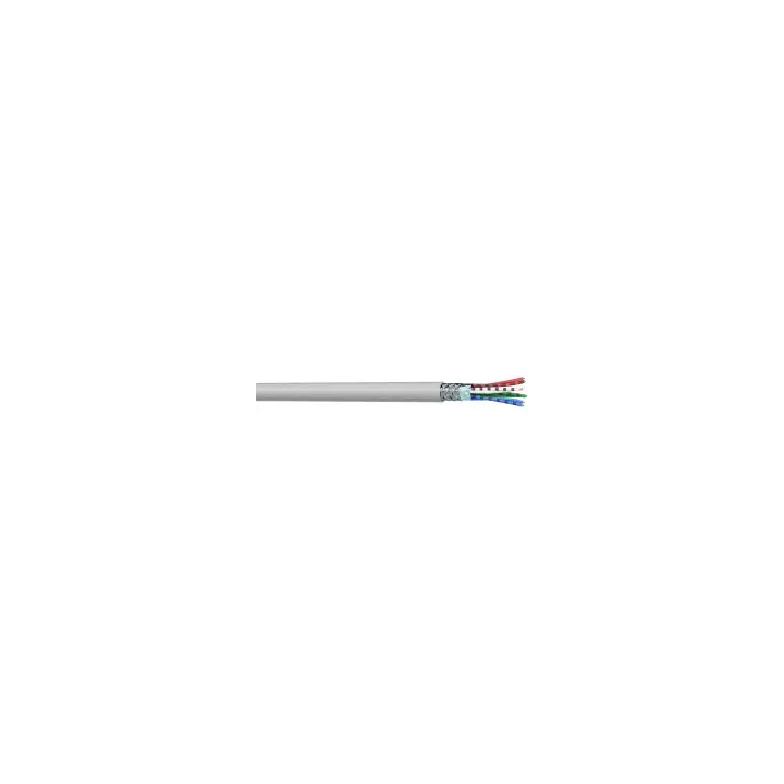 Câble de données AXINDUS, 5 paires 0.22 mm² Chlorure de polyvinyle MP22E, 100 m Gris
