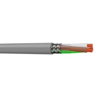 Câble Hiflex-Cy 8X0,75 Liycy  blindés code couleur DIN 47100