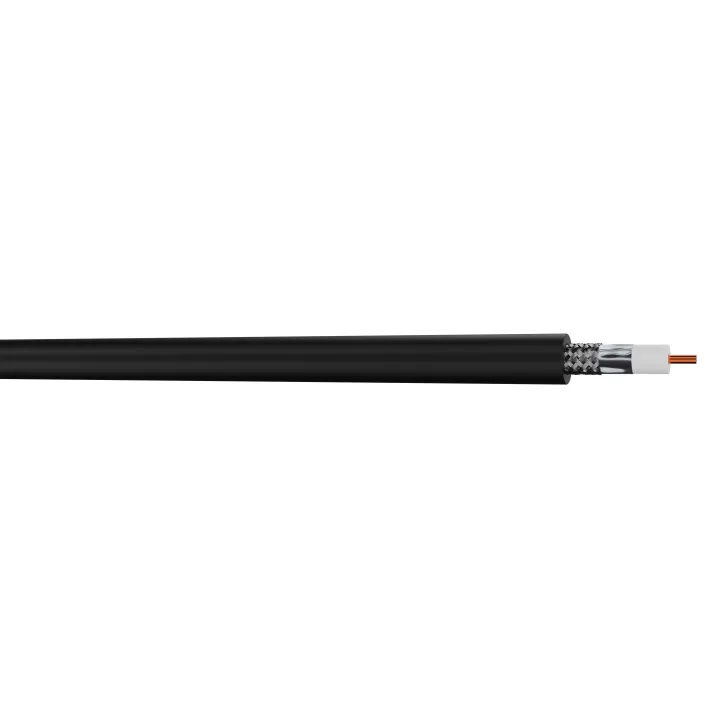 Câble Coax 1X2.75 Mm Noir 50 Ohm