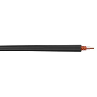 Câble cuivre coaxial type RG59 gaine PVC