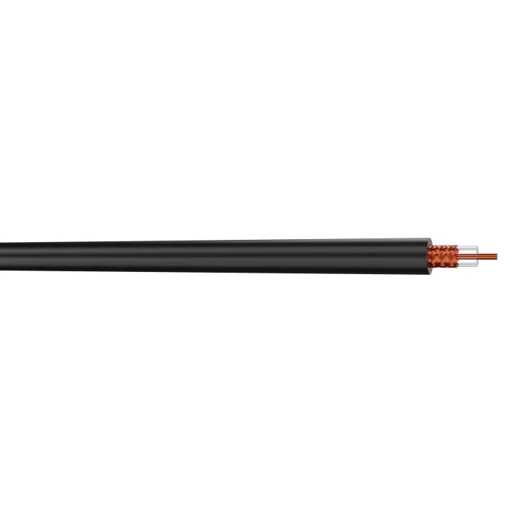 Câble cuivre coaxial type RG59 gaine PVC