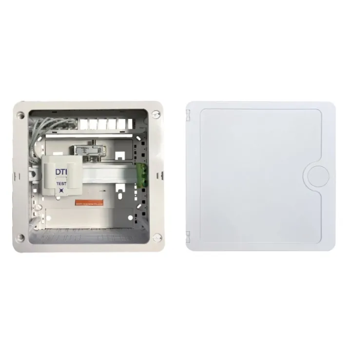C-Tri Etoile 250X250Mm 4 Prises Rj45 (Grade2/3) Pre-Monte Livre S/Por