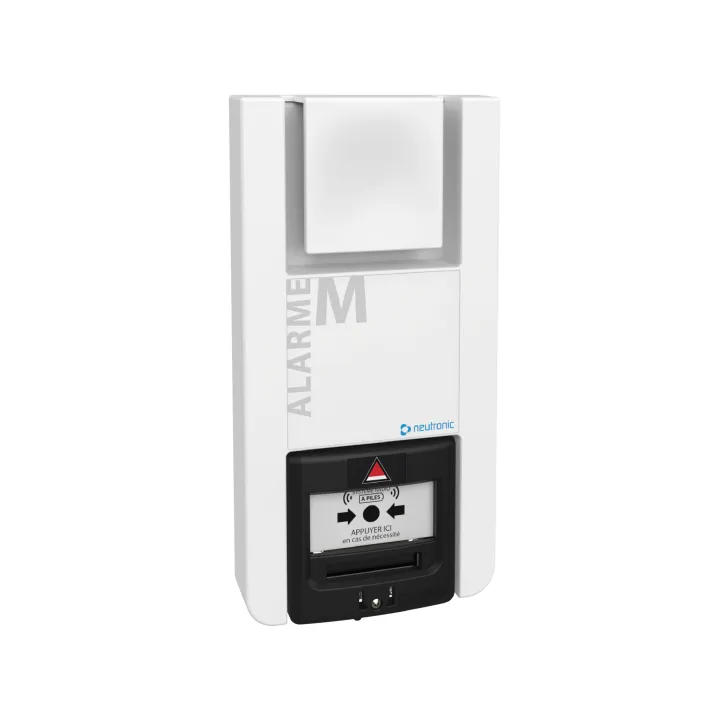 Equipement Alarme Menace À Pile Radio Sonore Avec Bm Noir Intégré