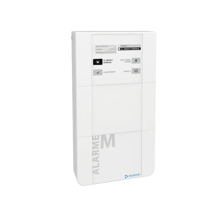Centrale Alarme Menace À Piles Radio Adressable Connectée