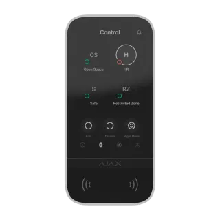 [149672.148.WH1] Ajax Superior KeyPad TouchScreen G3 BLANC