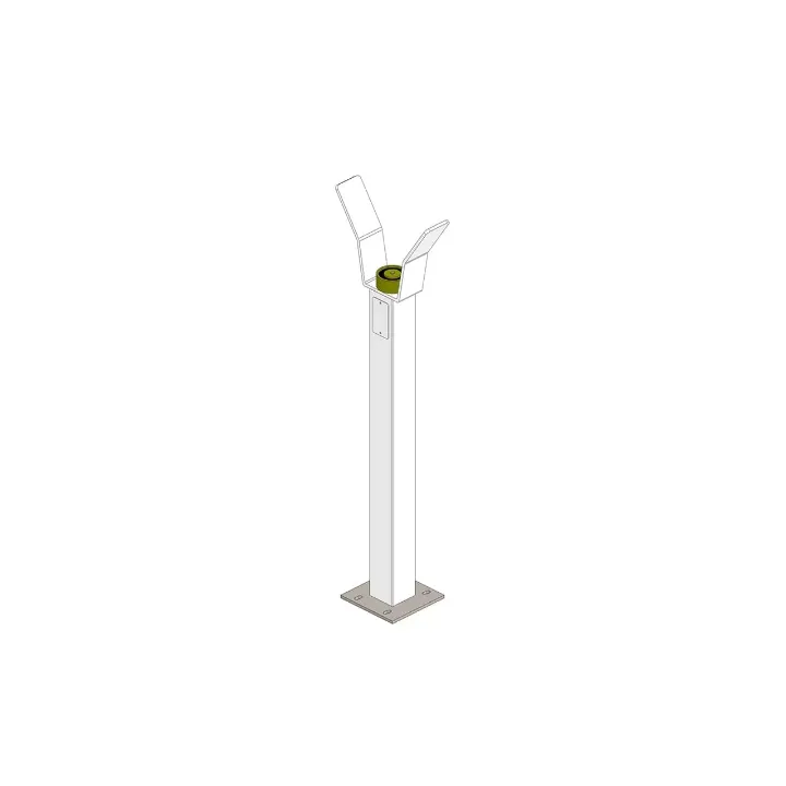 Reposoir À Sceller Tube 60X60Mm+Ventmagnétique 180Kglba6/7/74