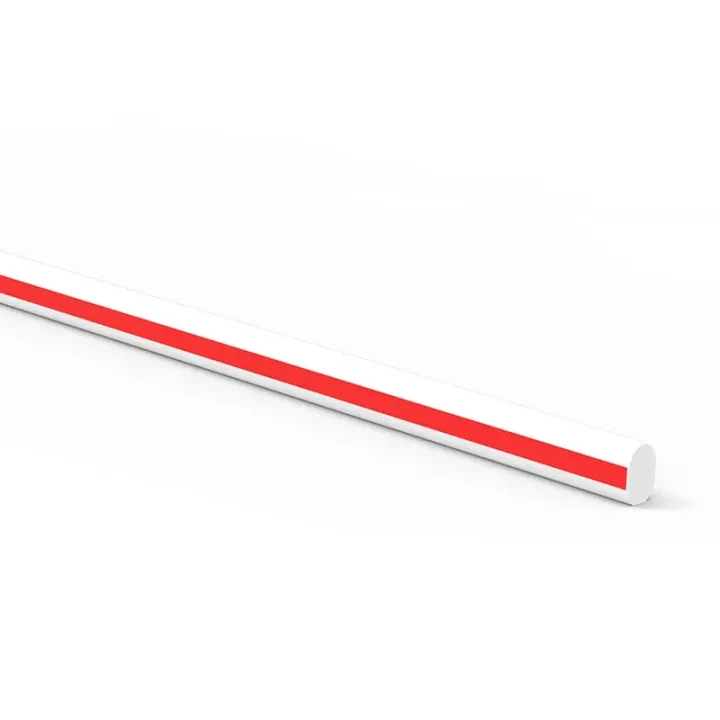 Lbm 8-Lisse Alu Ø80Mm De 5,50M +Bande Réflectorisante