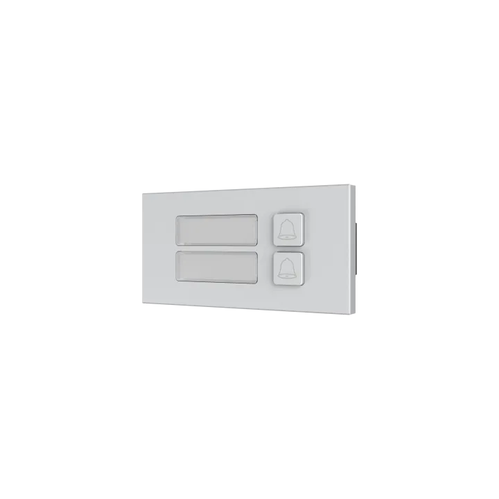 Module 2 boutons d'appel pour interphone modulaire