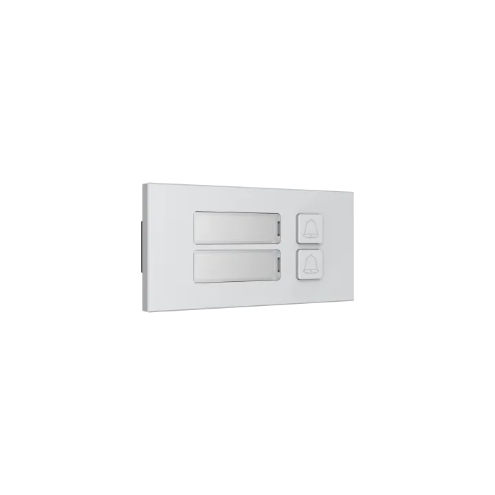 Module 2 boutons d'appel pour interphone modulaire