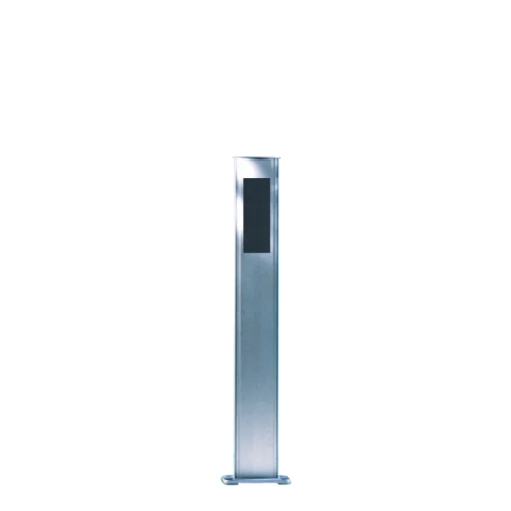 Colonne pour plaque de rue Powercom 3 modules hauteur 117cm