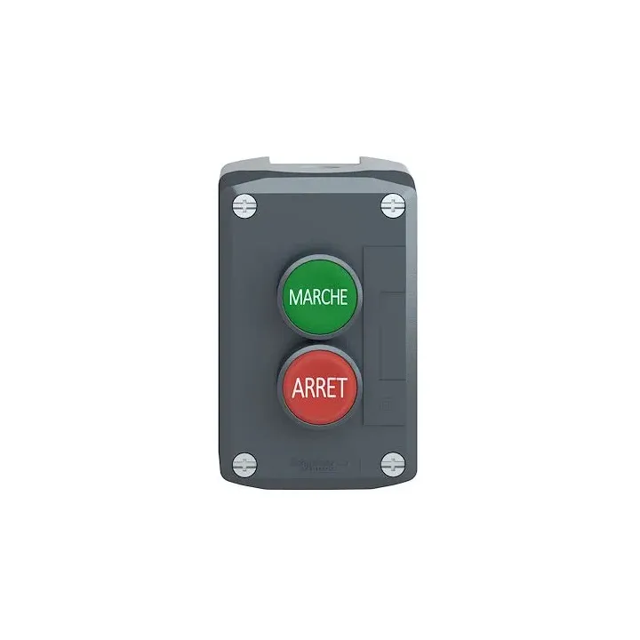 BOITE AVEC 2 BOUTONS