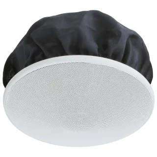 Haut-Parleurs Plafond Large Bande 6W-100V/4-16Ohm 2Voie Grille Blanche