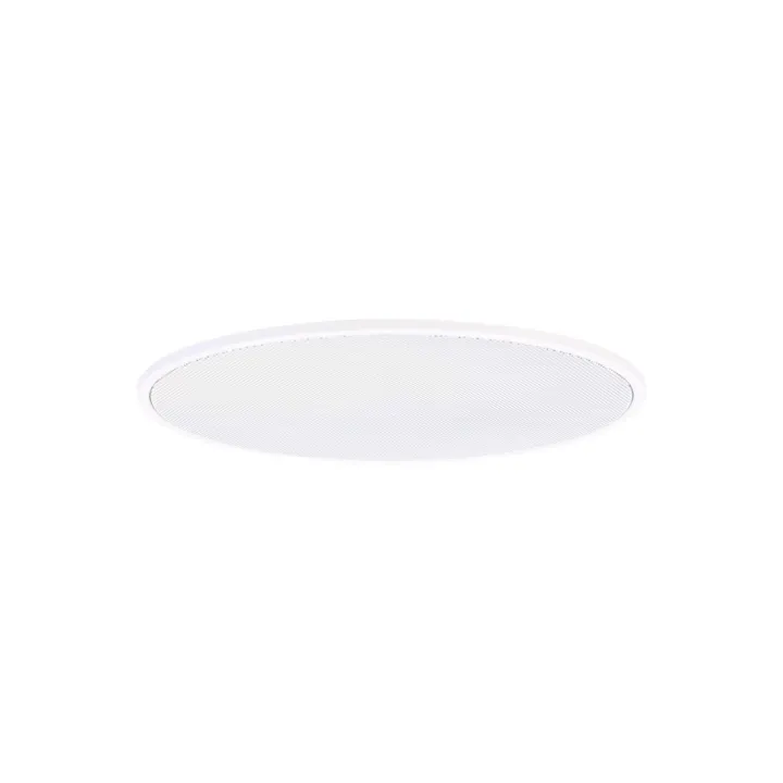 Plafonnier En54-24 6W-100V Rond 23 Cm-Hp 16 Cm Alum Blanc Ral 9