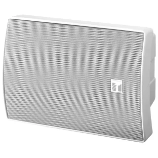 Enceinte Bass-Réflex, 30W-100V Blanche Avec Support Mural