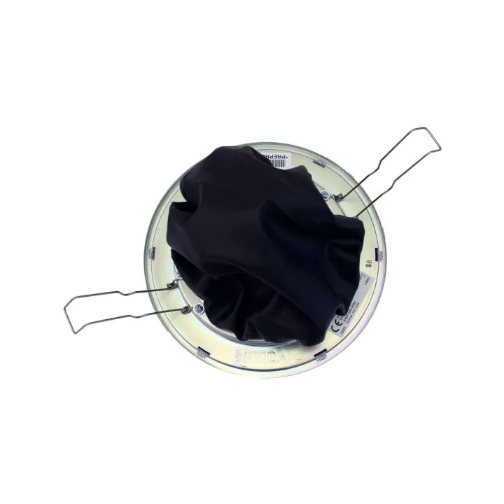 Plafonnier 6W-100V Rond 18 Cm-Hp 12 Cm Alum Blanc Ral 9016, 94
