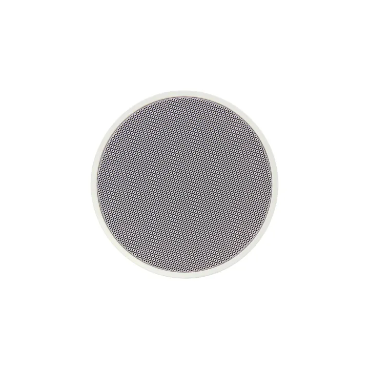 Plafonnier 6W-100V Rond 18 Cm-Hp 12 Cm Alum Noir Ral 9005, 94 D