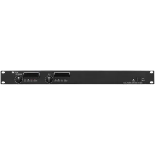 Amplificateur Numérique 2 Canaux 2X250W Ligne 100V 1U-19"