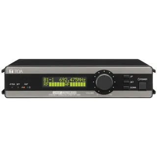 Récepteur Uhf Diversity 64 Canaux Entrée/Sortie Audio & Entrée/