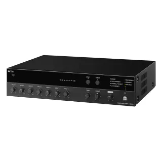 Amplificateur Mélangeur 240W, 2 Mic+1 Aux+2 Mic/Aux, 2 Mic/Aux Bus 1-2