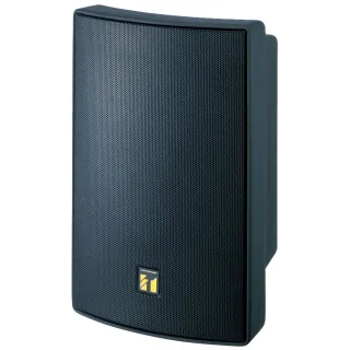 Enceinte Bass-Réflex, 30W-100V Noire Avec Support Mural