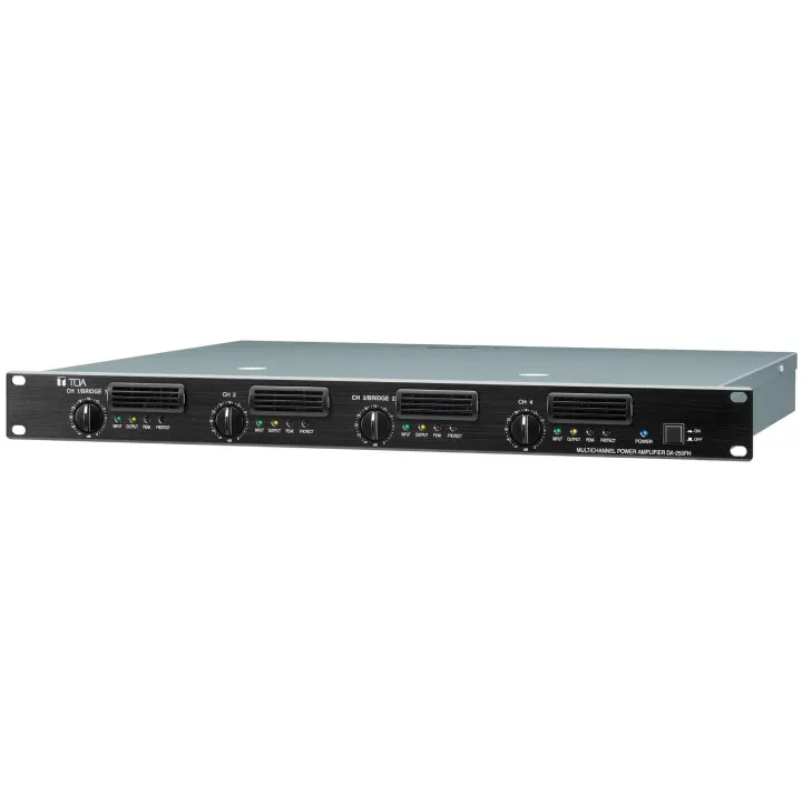 Amplificateur Numérique 4 Canaux 4X250W Ligne 100V 1U-19"