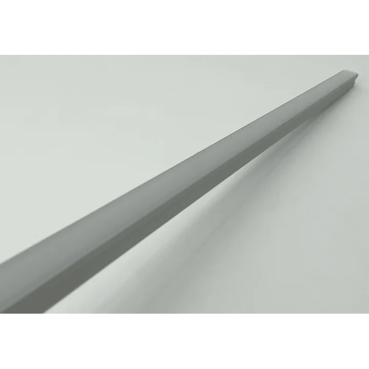 Pr1001 Profil Aluminium Saillie Gri Longueur De 2M