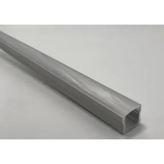 Pr1001 Profil Aluminium Saillie Gri Longueur De 2M