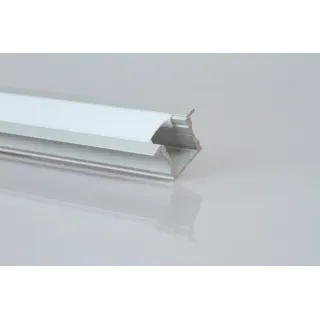 Pr1002 Profil Aluminium A Encastrer Gri Longueur De 2M Avec Son Diff