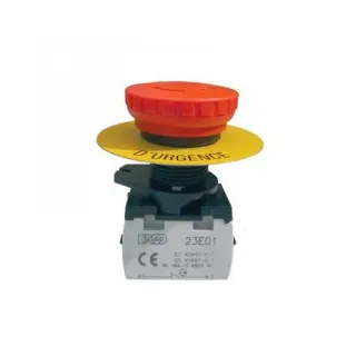 Bouton D'Arret D'Urgence A Accrochage