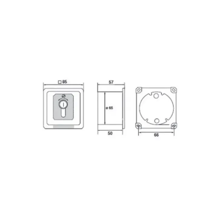 Es Apz/Epz 1-2T Avec Barillet En Applique/Encastrable