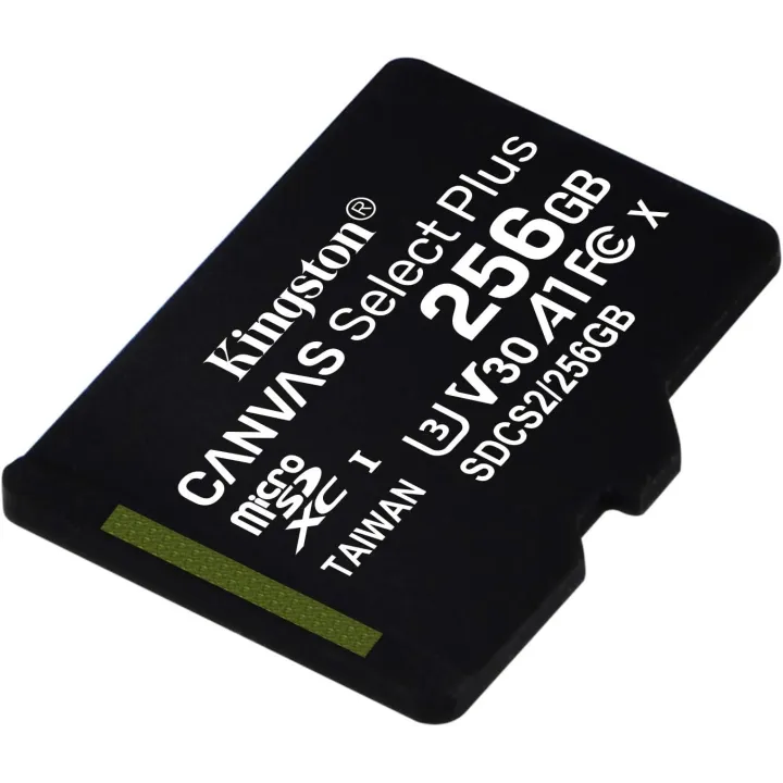 Carte Sd Kingston 256Gb Xc Canva Select Plu 100R A1 C10 Card + Adp